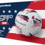 テーラーメイド(TAYLOR MADE) TMJ24 SpeedSoft INK 12個入り スピードソフト インク ブルー ゴルフボール 2024年モデル