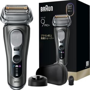 ブラウン 電気シェーバー シリーズ9 PRO+ 電動 髭剃り メンズ 9615si シェーバー単体モデル【Amazon.co.jp 限定 】5+1 カットシステム 進化したキワぞり刃 肌下-0.01mm カット あご下まで夕方ヒゲ、ゼロへ 防水設計 最大5年メーカー保証 【最新2025年秋モデル】