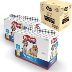 ペットアンドミー Pet&me ペットシーツ 厚型 スーパーワイド 3回吸収タイプ 90×60cm 100枚入り [ケース販売]