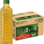 [機能性表示食品] サントリー 伊右衛門 濃い味 ラベルレス 緑茶 600ml×24本