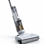水拭き掃除機 JONR ED12 Lite【日本最軽量】吸引・水洗い・拭き取り3in1 コードレス スティッククリーナー 20000Pa強力吸引 乾湿両用 自動洗浄 壁際1mm清掃 長時間稼働 大容量水タンク 自立式&自走式 モップ機能付き 床拭き/ハードフロア/カーペット/隙間に適用 お手入れ簡単 24ヶ月品質保証