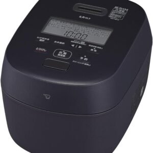 象印マホービン 炊飯器 5.5合 炎舞炊き 圧力IHタイプ 日本製 お手入れ点数2点 スレートブラック NW-NA10-BZ