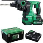 【Amazon.co.jp限定】HiKOKI(ハイコーキ) 36V 充電式 ロータリハンマドリル DH3628DA SDSプラスシャンク 蓄電池1個・充電器・ケース付 DH3628DA(XPZ)