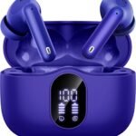 イヤホン bluetooth ワイヤレスイヤホン【2026最新ブルートゥースイヤホン】Bluetooth5.4 ENC通話ノイズキャンセリング 接続瞬時 タッチ操作 HiFi音質 iphone イヤフォン 自動ペアリング 最大40時間再生 超快適設計 LEDディスプレイ Type-C 急速充電 IPX7防水 小型/軽量 Android/Pad適用 スポーツ/WEB会議/通勤/通学