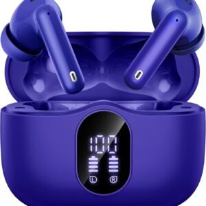 イヤホン bluetooth ワイヤレスイヤホン【2026最新ブルートゥースイヤホン】Bluetooth5.4 ENC通話ノイズキャンセリング 接続瞬時 タッチ操作 HiFi音質 iphone イヤフォン 自動ペアリング 最大40時間再生 超快適設計 LEDディスプレイ Type-C 急速充電 IPX7防水 小型/軽量 Android/Pad適用 スポーツ/WEB会議/通勤/通学