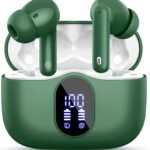 イヤホン bluetooth ワイヤレスイヤホン【2026最新ブルートゥースイヤホン】Bluetooth5.4 ENC通話ノイズキャンセリング 接続瞬時 タッチ操作 HiFi音質 iphone イヤフォン 自動ペアリング 最大40時間再生 超快適設計 LEDディスプレイ Type-C 急速充電 IPX7防水 小型/軽量 Android/Pad適用 スポーツ/WEB会議/通勤/通学