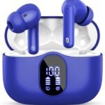 イヤホン bluetooth ワイヤレスイヤホン【2026最新ブルートゥースイヤホン】Bluetooth5.4 ENC通話ノイズキャンセリング 接続瞬時 タッチ操作 HiFi音質 iphone イヤフォン 自動ペアリング 最大40時間再生 超快適設計 LEDディスプレイ Type-C 急速充電 IPX7防水 小型/軽量 Android/Pad適用 スポーツ/WEB会議/通勤/通学