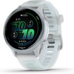 GARMIN(ガーミン) GPSランニングウォッチ Forerunner 570 最大約10日間の長時間バッテリー 超軽量 色鮮やかなAMOLED大画面ディスプレイ 80種類以上のマルチスポーツ対応 スピーカー＆マイク内蔵でランニング中の心拍数やペース・距離などの情報を音声通知 睡眠スコア 光学式心拍計搭載 Music機能 Android iOS対応 Suica機能搭載 防水【日本正規品】