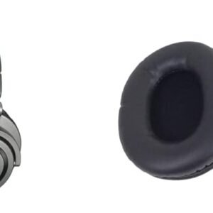 【Amazon.co.jp限定】 audio-technica プロフェッショナルモニターヘッドホン ATH-M50xGM & オーディオテクニカ 交換用 イヤーパッド HP-M50xBK