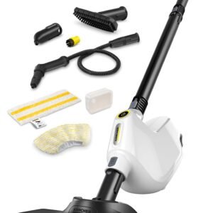 ケルヒャー(Karcher) スチームクリーナー SC 1 Multi ＆ Up ハンディスチーマー 衣類スチーマー スチームモップ / 30秒で準備完了 連続給水可能/高温のフローヒーター式加熱 しつこい汚れを浮かす 水だけ除菌消臭/床掃除 油汚れ カーペット フローリング 水垢 キッチン 風呂場 トイレ 車 付属品充実 オプションアクセサリー充実 【ズボラ】 1.516-414.0