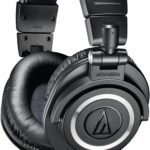 オーディオテクニカ ATH-M50x プロフェッショナルモニターヘッドホン 有線 DTM レコーディング ミックス マスタリング DJ 宅録 【国内正規品】ブラック