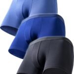 [FEELMEN] 【皮膚科医ｘ工学博士が開発】 ボクサーパンツ 3枚組 高通気性 ローライズ 前閉じ 立体 抗菌防臭 下着 パンツ メンズ 男性 [3D着圧マッピング搭載] 【信頼の日本ブランド】 3枚セット
