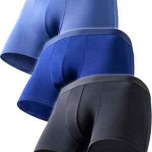 [FEELMEN] 【皮膚科医ｘ工学博士が開発】 ボクサーパンツ 3枚組 高通気性 ローライズ 前閉じ 立体 抗菌防臭 下着 パンツ メンズ 男性 [3D着圧マッピング搭載] 【信頼の日本ブランド】 3枚セット