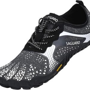 [SAGUARO] ベアフット ランニングシューズ ポータブル フィットネスシューズ 柔軟 超軽量 通気性