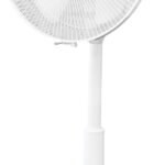 【Amazon.co.jp限定】[山善] 扇風機 リビング 左右自動首振り 押しボタンスイッチ 風量3段階調節 切タイマー 換気 ホワイト AMT-BJ30(W)