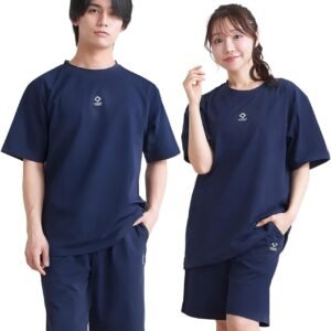 [ルアンナジェナ] 【雑誌Tarzan掲載】 リラクシングウェア パジャマ ルームウェア 上下セット メンズ レディース ユニセックス 半袖 ハーフパンツ 夏用 プレゼント ギフト