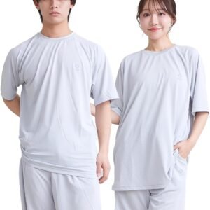 [ルアンナジェナ] 【雑誌Tarzan掲載】 リラクシングウェア パジャマ ルームウェア 上下セット メンズ レディース ユニセックス 半袖 ハーフパンツ 夏用 プレゼント ギフト