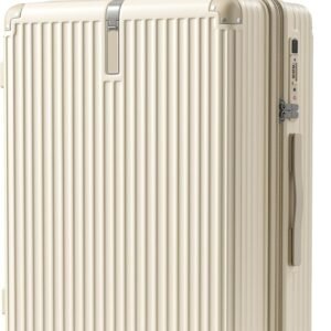 [シシベラスポーツ] キャリーケース 機内持ち込み スーツケース 拡張機能付き S M Lサイズ 大容量 大型 耐衝撃 静音キャスター キャリーバッグ 軽量 TSAロック搭載 ドリンクホルダー 隠しフック ファスナータイプ USBポート（USB-A＆USB-C）旅行 出張 ビジネス 【日本市場向け設計】