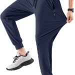 [HMT] スウェットパンツ メンズ 接触冷感 アイスシルク ズボン 薄手 超ストレッチ ジョガー テーパード ウエストゴム 調整紐 通気速乾 無地 大きいサイズ ゴルフ 夏用