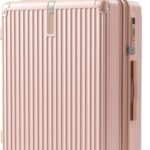 [シシベラスポーツ] キャリーケース 機内持ち込み スーツケース 拡張機能付き S M Lサイズ 大容量 大型 耐衝撃 静音キャスター キャリーバッグ 軽量 TSAロック搭載 ドリンクホルダー 隠しフック ファスナータイプ USBポート（USB-A＆USB-C）旅行 出張 ビジネス 【日本市場向け設計】