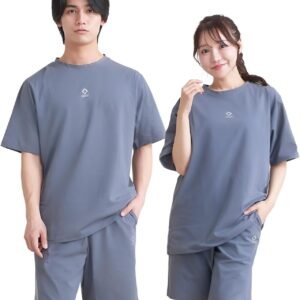 [ルアンナジェナ] 【雑誌Tarzan掲載】 リラクシングウェア パジャマ ルームウェア 上下セット メンズ レディース ユニセックス 半袖 ハーフパンツ 夏用 プレゼント ギフト