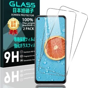 【2枚セット】 対応 OPPO A55S 5G ガラスフィルム スマホ 保護フィルム (2枚) 【日本製素材旭硝子製】 用 OPPO A55S 5g フィルム 強化ガラスフィルム 全面吸着 高透過率、硬度9H、3D Touch対応、飛散防止、指紋・汚れ防止、気泡ゼロ、ラウンドエッジ加工【FAMROLLS正規品】