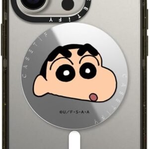 CASETiFY Snappy™ ミラー グリップスタンド MagSafe対応 [Crayon Shin-chan Co-Lab] - Shinchan - シルバー