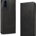 KWATUNG arrows we2 用 ケース 手帳型 PUレザー 軽量 薄型 マグネット式 f-52e 用 スマホケース カード収納 スタンド機能 fcg02 用 カバー 衝撃吸収 落ち着いた色 アローズwe2 用 ケース 手帳型 折り畳み式 arrows we2 用 カバー【ブラック】