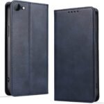 KWATUNG iPhone SE3 用ケース 手帳型 iphone8用 iphonese第2世代用 ケース 手帳型 PUレザー 軽量 放熱性 薄型 マグネット式 スマホケース iphone7用 iphone8用 手帳型 カード収納 スタンド機能 iPhone SE2 SE3用カバー 衝撃吸収 落ち着いた色【ブルー】