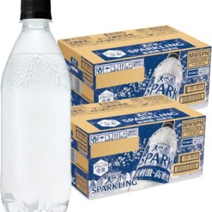 Suntory サントリー 天然水 SPARKLING スパークリング ラベルレス 500ml×24本 [炭酸水] (× 2)