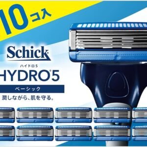 Schick(シック) ハイドロ5ベーシック 5枚刃 替刃(10コ入) 男性用 髭剃り カミソリ