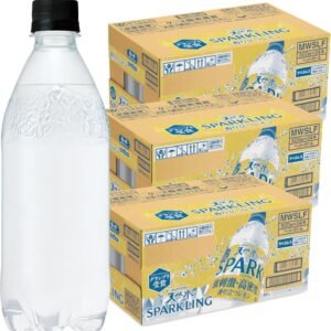 Suntory サントリー 天然水スパークリング レモン ラベルレス 500ml ×24本 [炭酸水] (× 3)