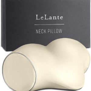【雑誌LDK掲載】 LeLante 首 ストレッチ 首枕 ネックピロー 伸ばす 枕 男性 女性 ギフト 母の日 父の日 アイボリー