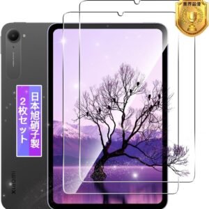 【2枚セット】 対応 Xiaomi Pad Mini ガラスフィルム フィルム 対応 シャオミ Pad mini 強化ガラス 液晶 保護フィルム ケース カバー 用 xiaomi タブレット 8.8インチ 【日本製素材旭硝子製】 硬度9H 高透過率 飛散防止 3D 高感度タッチ 気泡防止 耐指紋 撥油性 ラウンドエッジ加工 簡単貼り付け FAMROLLS正規品