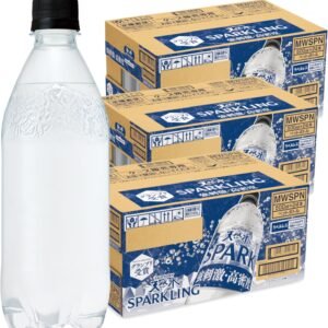 Suntory サントリー 天然水 SPARKLING スパークリング ラベルレス 500ml×24本 [炭酸水] (× 3)