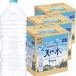 サントリー 天然水 ラベルレス 2L ×9本 【Amazon.co.jp限定】 (× 3)