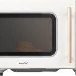 コンフィー(COMFEE') オーブンレンジ 16L フラットテーブル 自動メニュー8種 全国対応 レンジ~650W(60Hz)／500W(50Hz) オーブン~200℃ トースト・グリル・解凍・発酵機能 消音モード 角皿付き アイボリー CF-EA161-AY 【2年メーカー保証】