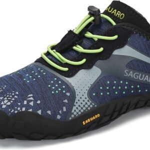[SAGUARO] ベアフットシューズ 幅広 超軽量 通気性 フィットネス・トレーニング スニーカー ポータブル 裸足感覚 男女兼用