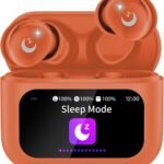 イヤホン bluetooth ワイヤレスイヤホン【2026年最新多機能タッチスクリーン搭載5つのEQモード】AIスマート ぶるーとゅーす コードレス ENCノイズキャンセリング 睡眠用ヘッドフォン IPX7防水 最大48時間再生 Type-C 急速充電 HI-FI音質 低遅延 自動ペアリング 小型/軽量 iPhone/Android適用 WEB会議/運動/テレワーク/通学/通勤/スポーツ/音楽用