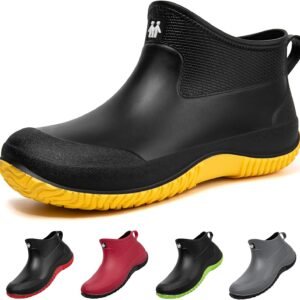 レインブーツ メンズ レディース サイドゴア ショート 雨靴 レインシューズ 防水 ショートブーツ 釣り 農業 園芸 雨の日 通勤 男女兼用