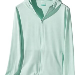 [DMFU] ラッシュガード ラッシュパーカー メンズ 夏服 UV カットパーカー 接触冷感 涼しい 軽量 通気性 無地 体型カバー 長袖 フード付き UPF50+ 夏 アウター 日焼け対策ウェア 薄手