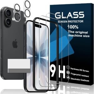 対応 iPhone 17 ガラスフィルム iPhone 17 ガイド枠付き 指紋防止【2* フィルム + 2* レンズ保護フィルム+ 1*ガイド枠付き+ 1*取り除き発泡板】国産旭硝子材質 あいほん17 薄型 強化ガラス アイフォン 17 保護フィルム 国産旭硝子素材 撥油性 超耐久 高光沢 超薄型 硬度9H 指紋防止 衝撃吸収 高透過率 飛散防止 貼り付け簡単 気泡なし 極薄 JCJCLY-IPTM17