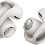 Bose Ultra Open Earbuds 空間オーディオ イヤホン オープンイヤー 完全 ワイヤレス Bluetooth接続 マイク付 最大7.5時間再生 防滴 ホワイトスモーク