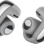 Bose Ultra Open Earbuds LE 空間オーディオ イヤホン オープンイヤー 完全 ワイヤレス Bluetooth接続 マイク付 最大7.5時間再生 防滴 ムーンライトグレイ