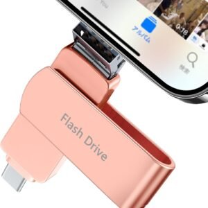 512GB【アプリもアダプターも不要】3in1 Phone対応 USBメモリ ios/Type-C/USB-A搭載 写真・動画保存 スマホ容量不足解消 データバックアップ 外付けストレージusbメモリ