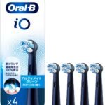 BRAUN ブラウン 替えブラシ オーラルB iO 正規品 アルティメイトクリーン 1年分 (4本) 【iOシリーズ専用】 iORBCB-4EL ブラック 【Amazon.co.jp 限定】