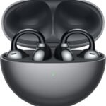 HUAWEI FreeClip ワイヤレスイヤホン Bluetooth オープンイヤー イヤーカフ型 3段階音量調整 耳を塞がないイヤホン 軽量約5.6g(本体) 音漏れ防止 マイク付き 通話ノイズリダクション 36時間再生 左右自動認識 IP54防塵防滴 ワイヤレス/急速充電 マルチポイント接続 ブラック