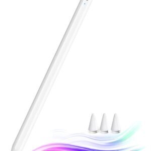 JAMJAKE iPad用ペンシル アップルペンシル代用ペン 2018年～2026年 iPad対応 タッチペン 超高感度 極細 スタイラスペン Type-C急速充電 傾き感知/磁気吸着/誤作動防止機能対応 軽量 耐摩 学生 子供 筆記 絵を描く デザイン用 ドローイング用