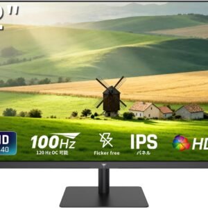 KTC 32インチ モニターQHD 100Hz 2K IPSワイド画面 省スペース設計 PS5対応 アイケア機能 VESA対応 フリーシンク/Gシンク HDMI 2.0×2, DP 1.4×1 スピーカー対応なし 3年保証 H32T13