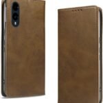 KWATUNG arrows we2 用 ケース 手帳型 PUレザー 軽量 薄型 マグネット式 f-52e 用 スマホケース カード収納 スタンド機能 fcg02 用 カバー 衝撃吸収 落ち着いた色 アローズwe2 用 ケース 手帳型 折り畳み式 arrows we2 用 カバー【グラスグリーン】